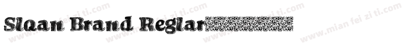 Sloan Brand Reglar字体转换